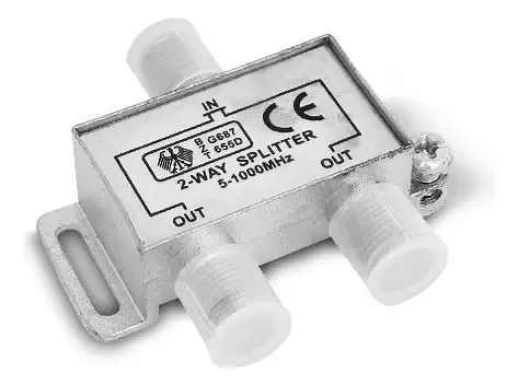 DIVISOR BAJA PERDIDA 2 VIAS 5-1000 MHZ