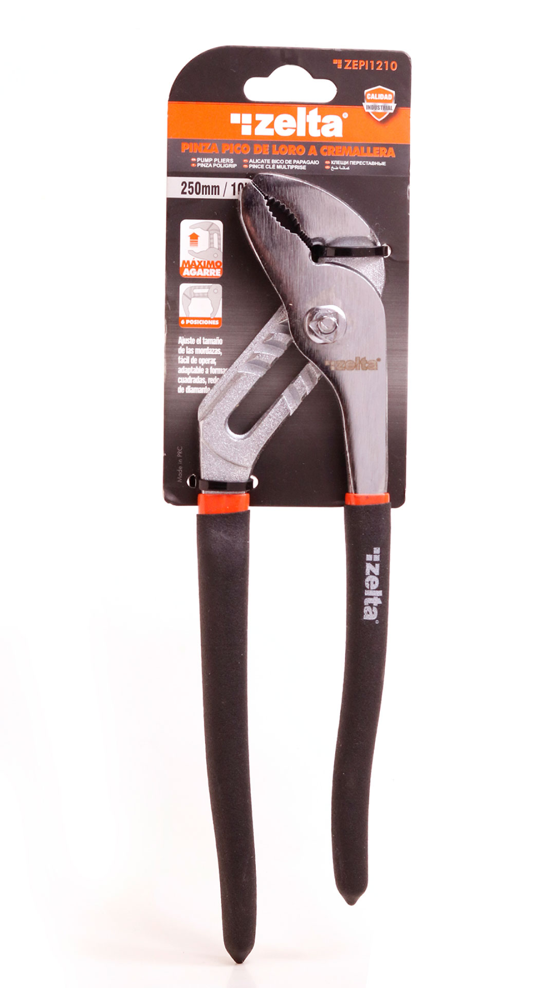 PINZA PICO DE LORO CREMALLERA 250 MM