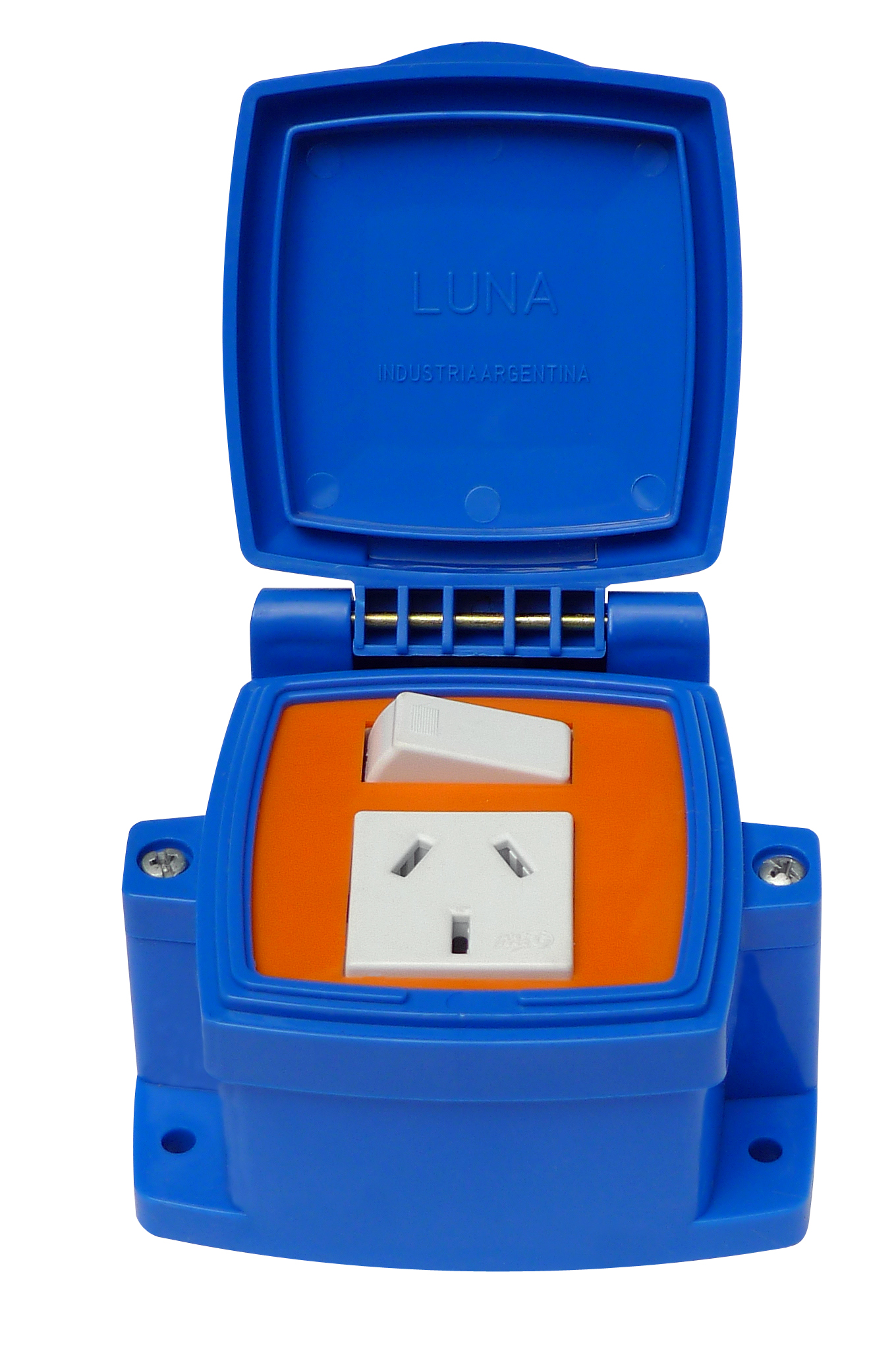C819 - CAJA CAPSULA PLASTICA 1 INTERRUPTOR Y 1 T. CORRIENTE