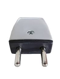 FICHA MACHO BIPOLAR BLANCA 10 AMP 2 PERNO ALUMINIO (CAJA DE 400UNIDADES)