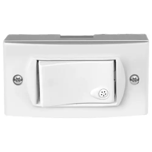 1 INTERRUPTOR EXTERIOR EXTRA CHATO - JELUZ (CAJA DE 20UNIDADES)