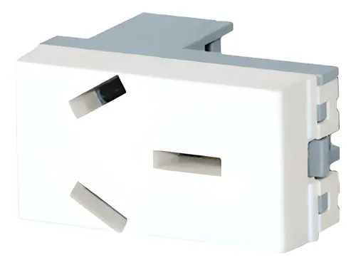 TOMA CORRIENTE BIPOLAR + TIERRA 20 AMP JELUZ