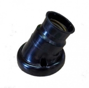 RECEPTACULO CURVO NEGRO