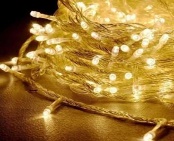 GUIRNALDA 100 LUCES 8 METROS 220V BLANCO CALIDO