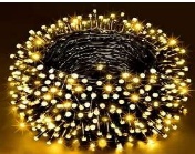 GUIRNALDA NAVIDAD 20 METROS 220V CABLE VERDE EXTERIOR
BLANCO CALIDO
