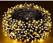GUIRNALDA NAVIDAD 30 METROS 24V CABLE VERDE EXTERIOR
BLANCO CALIDO
(CON TRANSFORMADOR SELLADO A 220V)