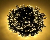 GUIRNALDA NAVIDAD 100 METROS 24V CABLE VERDE EXTERIOR
BLANCO CALIDO
(CON TRANSFORMADOR SELLADO A 220V)