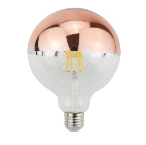 GLOBO DECO SHADE LED G125 4W TRYXTON 2700K COBRE