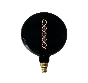 GLOBO BIG LED NEGRO G250 4W TRYXTON 2700K