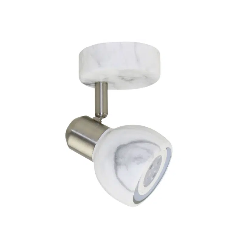 CARRARA I - APLIQUE 1 LUZ GU10 MÁRMOL