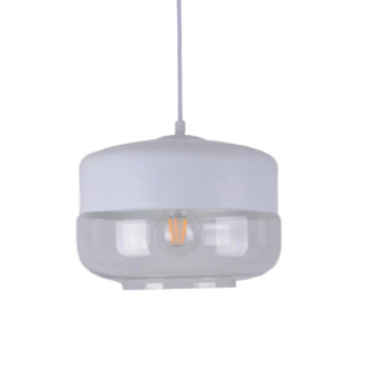 DAYAN - COLGANTE 1 LUZ E27 BLANCO