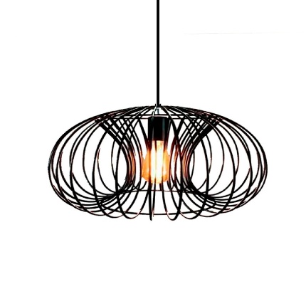 KUNDERA - COLGANTE 1 LUZ E27 Ø45CM
