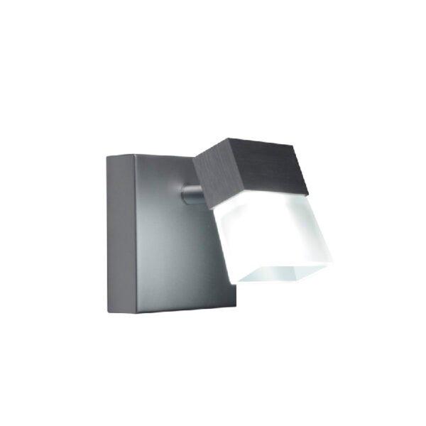 KYOTO I - APLIQUE 1 LUZ VIDRIO SATIN LED COB 5W 220V 3000K