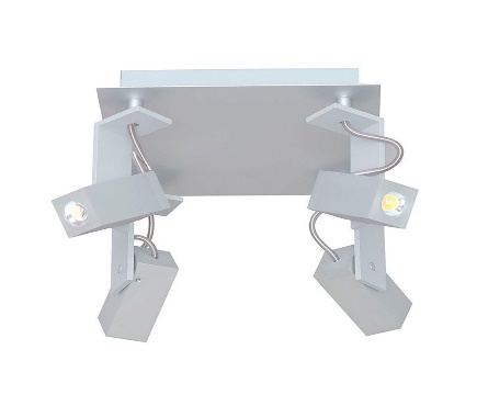 NOVA IV - APLIQUE 4 LUCES LED COB 20W 220V RECTO 3000K