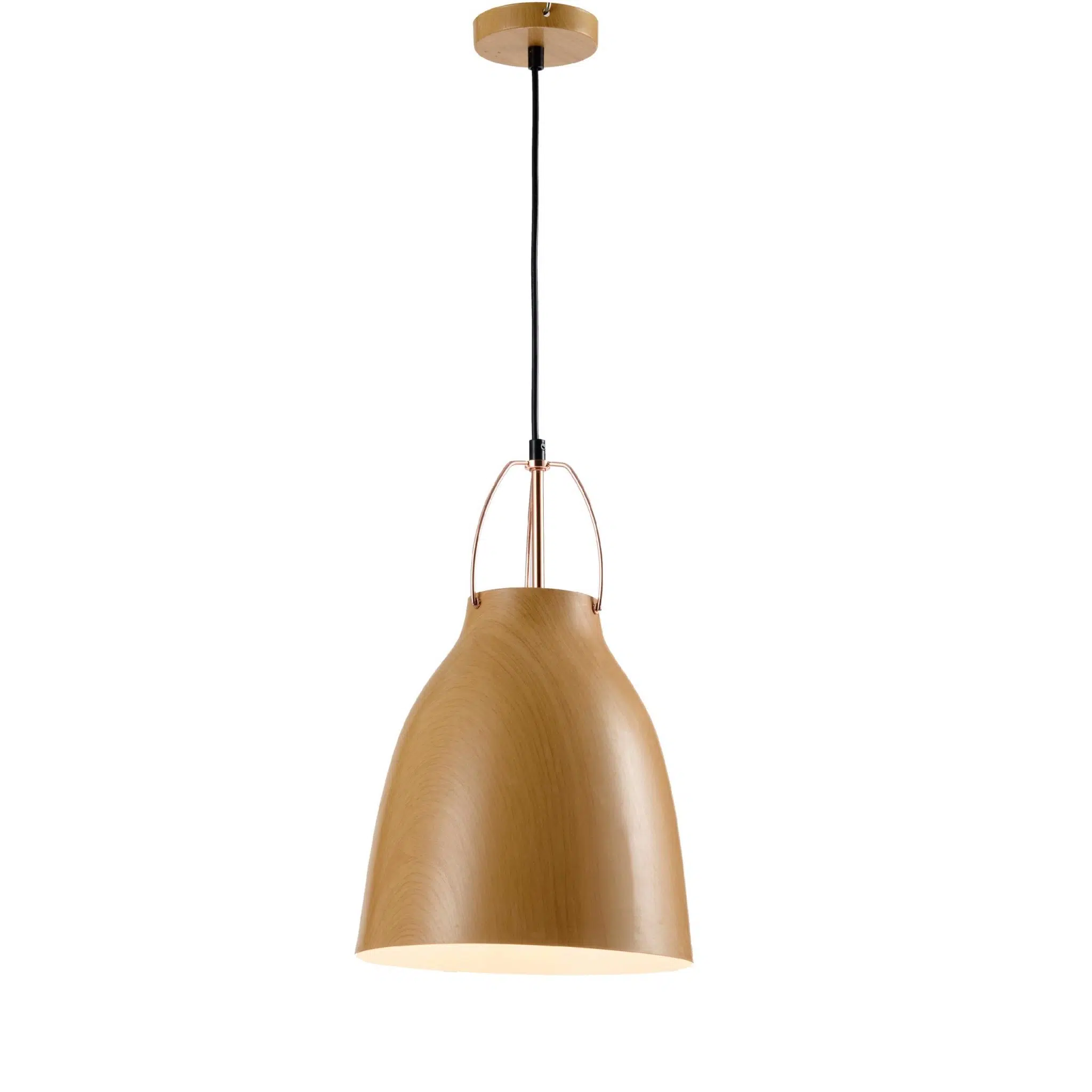 PACHA - COLGANTE MADERA 1 LUZ E27