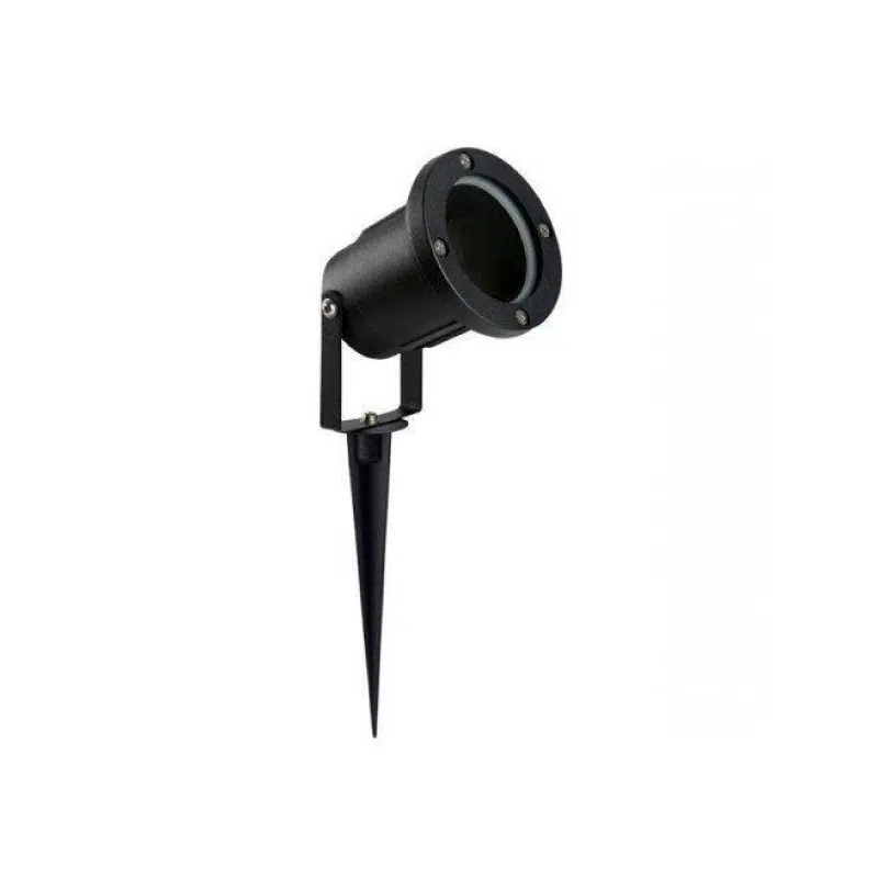 PASCAL I - ARTEFACTO ALUMINIO EMBUTIDO O APLICAR LISO GU10 NEGRO