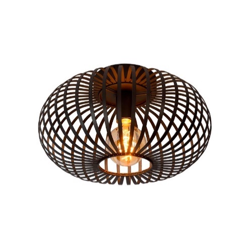 ROOFTOP XXL - PLAFON II E27 LED 500MM X 280MM NEGRO