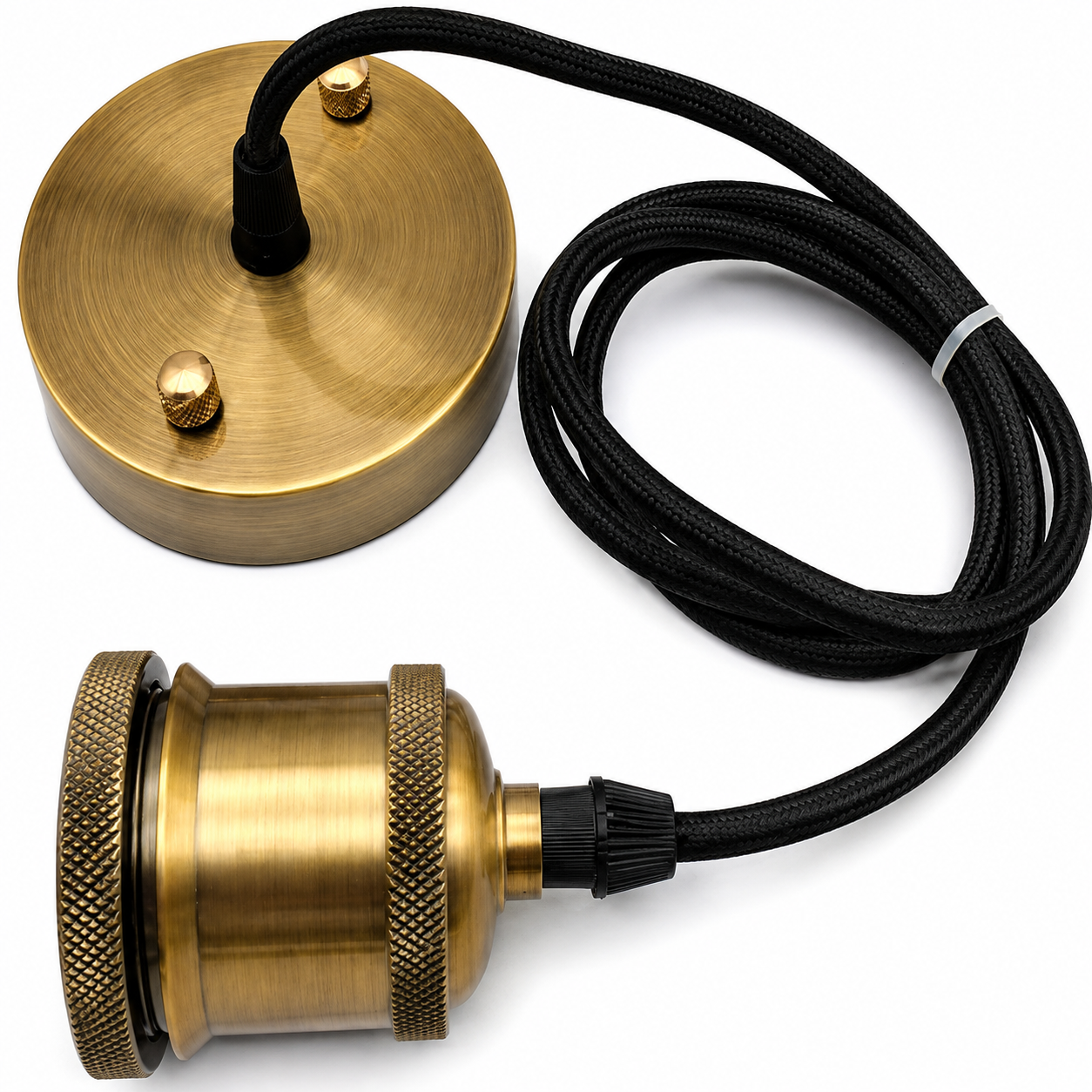 VINYL - COLGANTE ARMADO COMPLETO E27 CON BASE