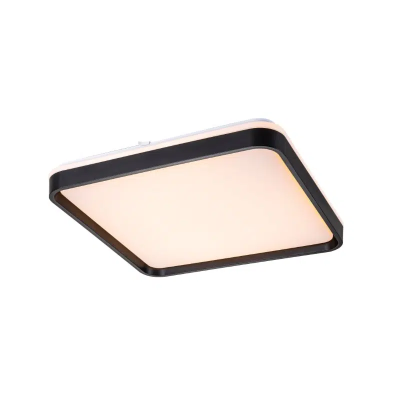 NIZA - APLIQUE LED CUADRADO BLANCO CALIDO 48W 50X50MM NEGRO