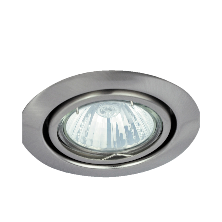 SPOT MOVIL 11 CM CON GU10 ACERO/ORO (G6115-13)