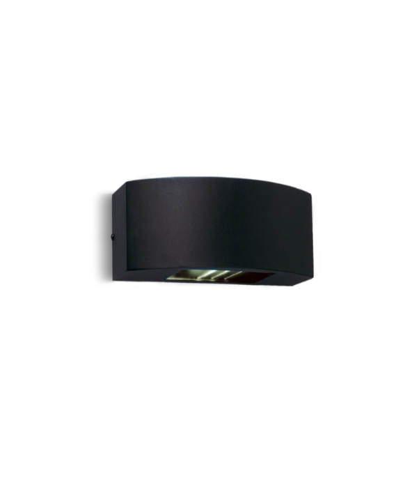BIDIFUSOR CURVO 1 LUZ E27 P/EXTERIOR (4720-02)