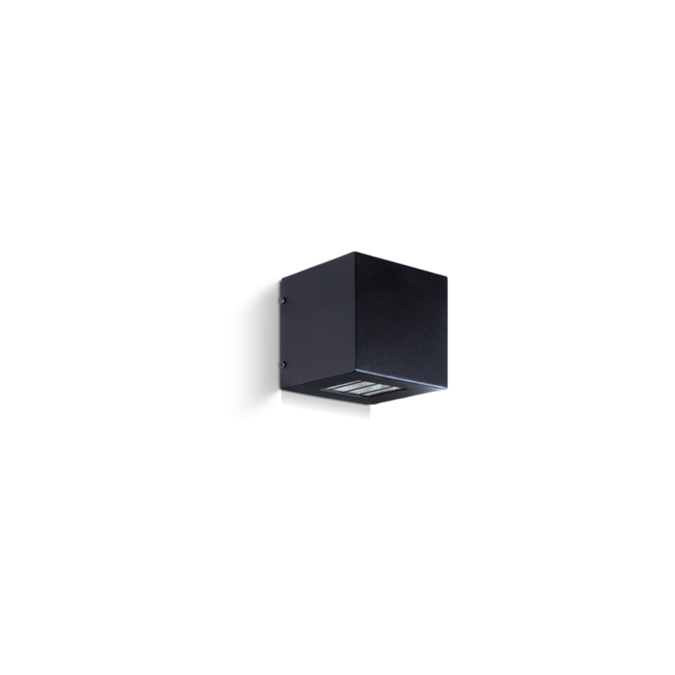 BIDIFUSOR CUADRADO NEGRO P/EXTERIOR - G9 (4700-02)