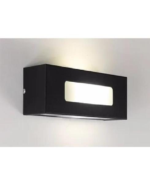 DIFUSOR TRICARA 1 LUZ - E27 NEGRO (7520-02)