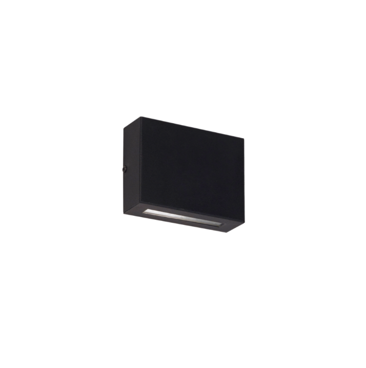 BIDIFUSOR RECTANGULAR PARA LAMPARA G9 - NEGRO (4740-02)