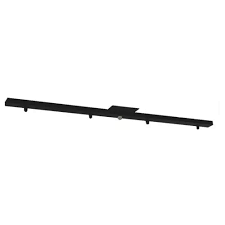 REGLETA 600MM 1 A 5 LUCES - NEGRO (RG6630-02)