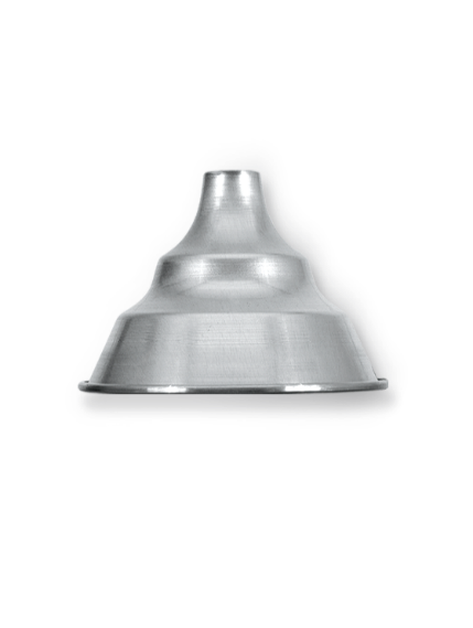 PANTALLA ALUMINIO CANCHA SIN PINTAR 30 CM (6651)