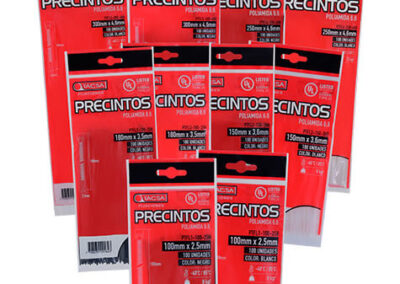 PRECINTOS 100MM X 3,6MM BLANCO