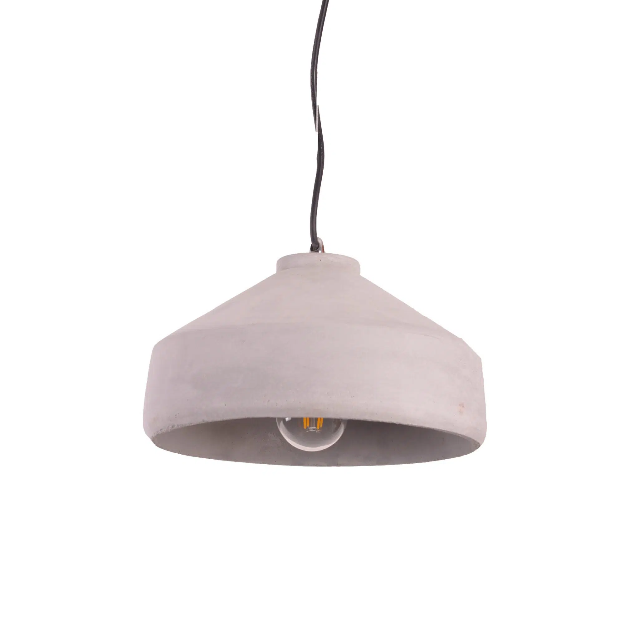 LIBERO - COLGANTE 1 LUZ E27 HORMIGON