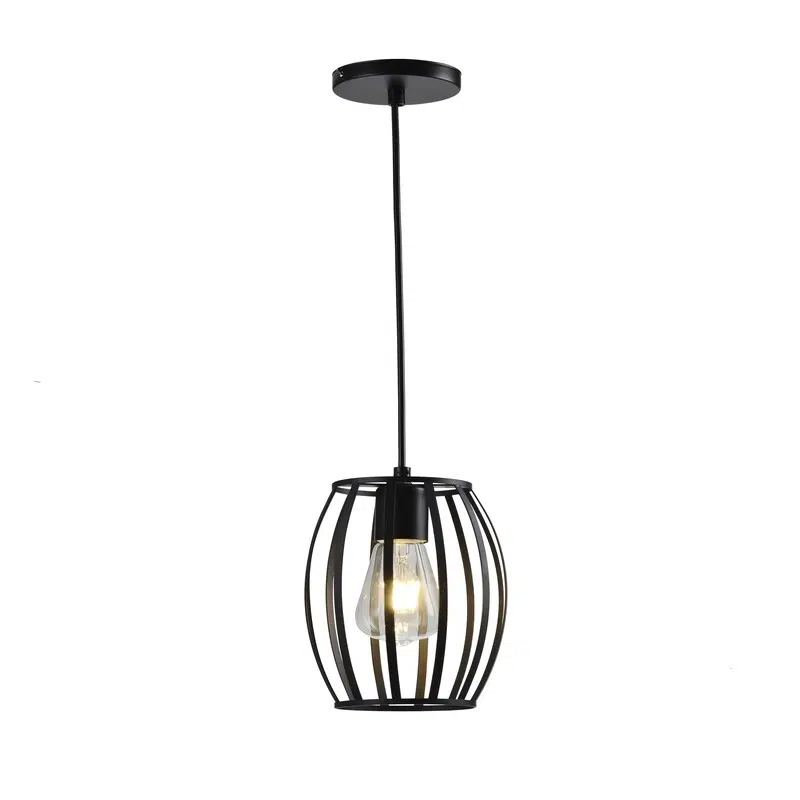 ELIS - COLGANTE 1LUZ E27 OXIDO