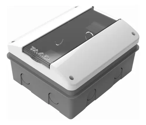 I 7310 - CAJA TERMICA EMBUTIR DE 2 A 4 BOCAS CON PUERTA - SATINADA - TAAD