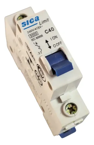 TERMICA UNIPOLAR 40 SICA - CURVA C 3KA