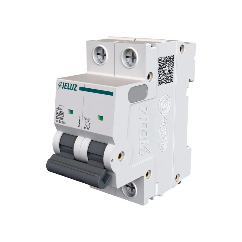 TERMICA BIPOLAR 63 AMP JELUZ CURVA "C" 4,5KA