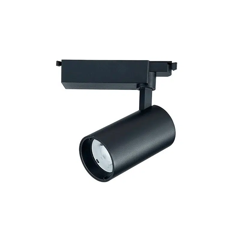 3014/NE - LINE NEGRO - CABEZAL REGULABLE ALUMINIO NEGRO GU10
